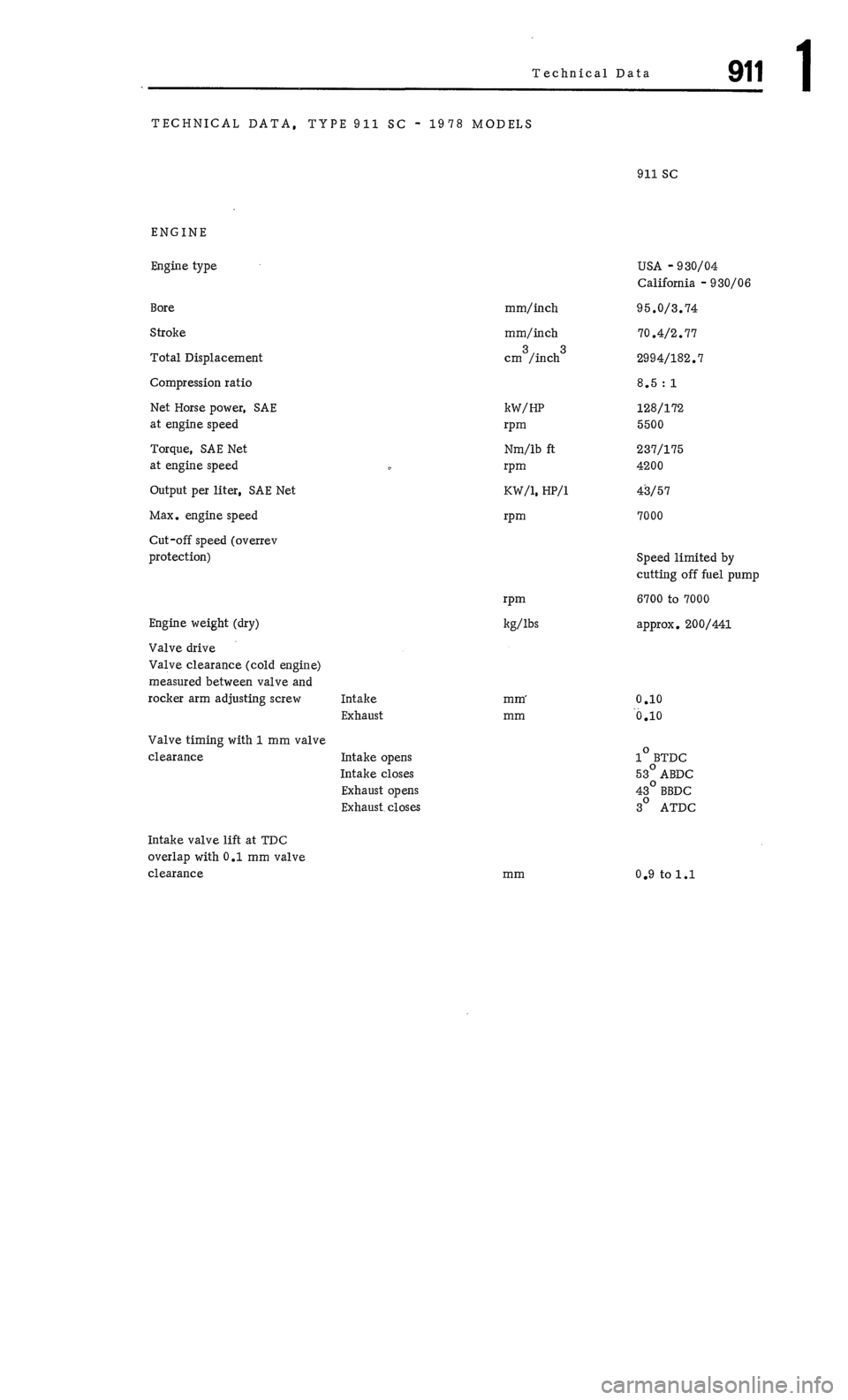 PORSCHE 911 1972 1.G  1 Service Manual 