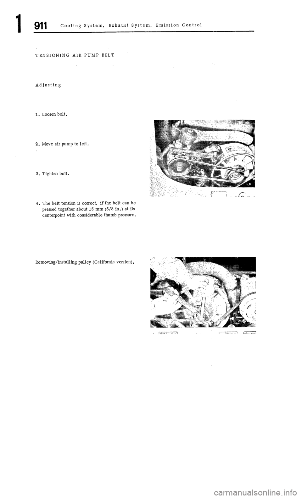 PORSCHE 911 1972 1.G  1 Repair Manual 