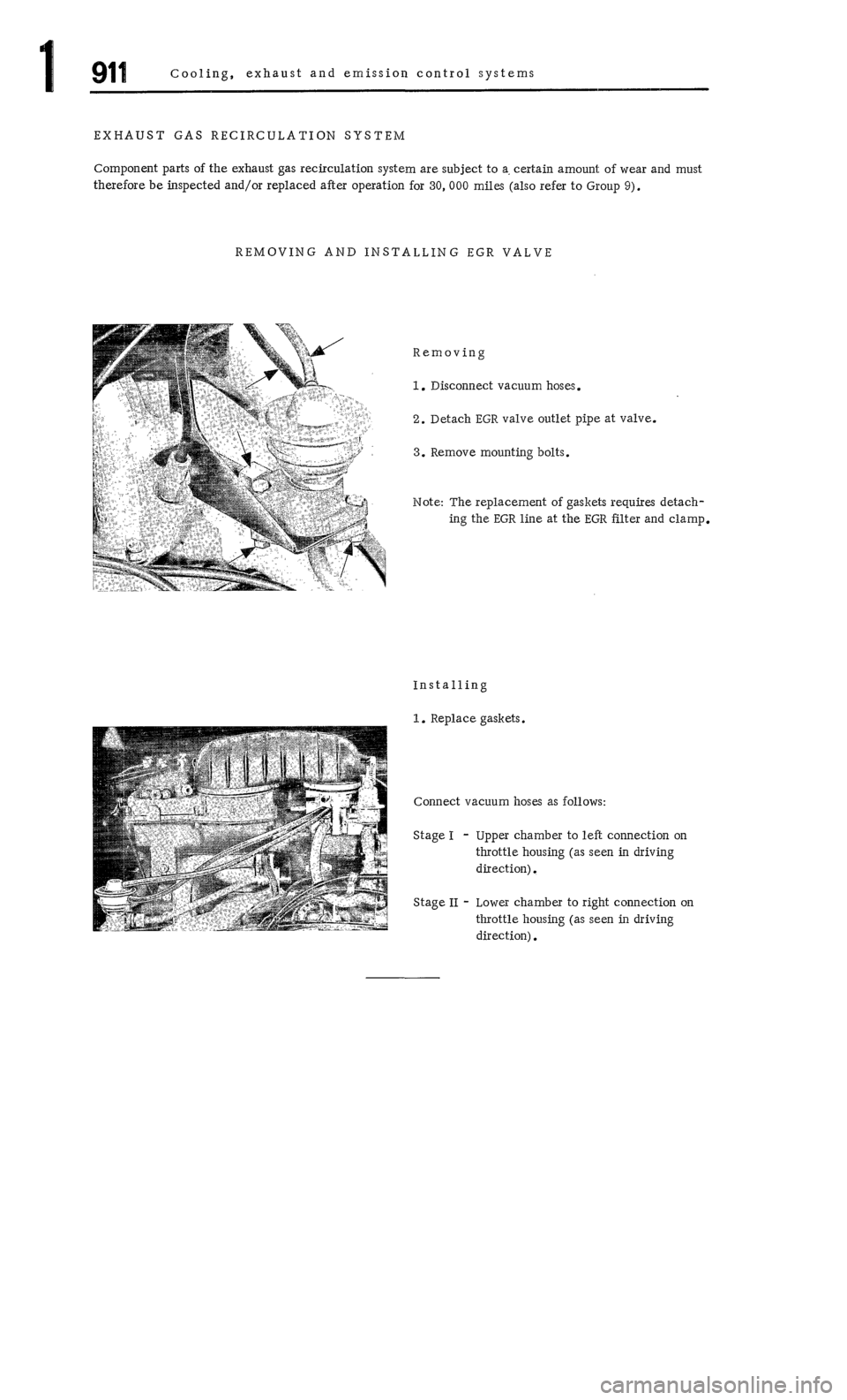PORSCHE 911 1972 1.G  1 Repair Manual 