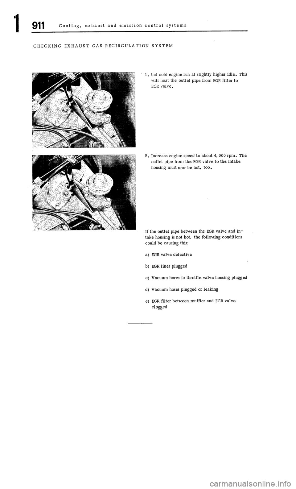 PORSCHE 911 1972 1.G  1 Manual PDF 