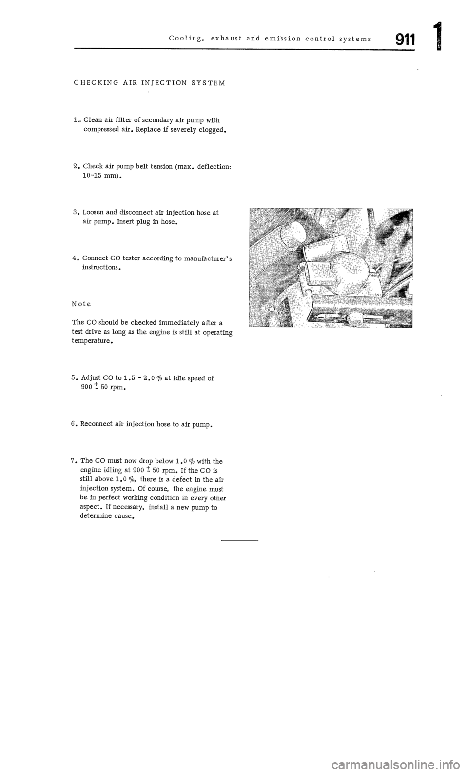 PORSCHE 911 1972 1.G  1 Manual PDF 