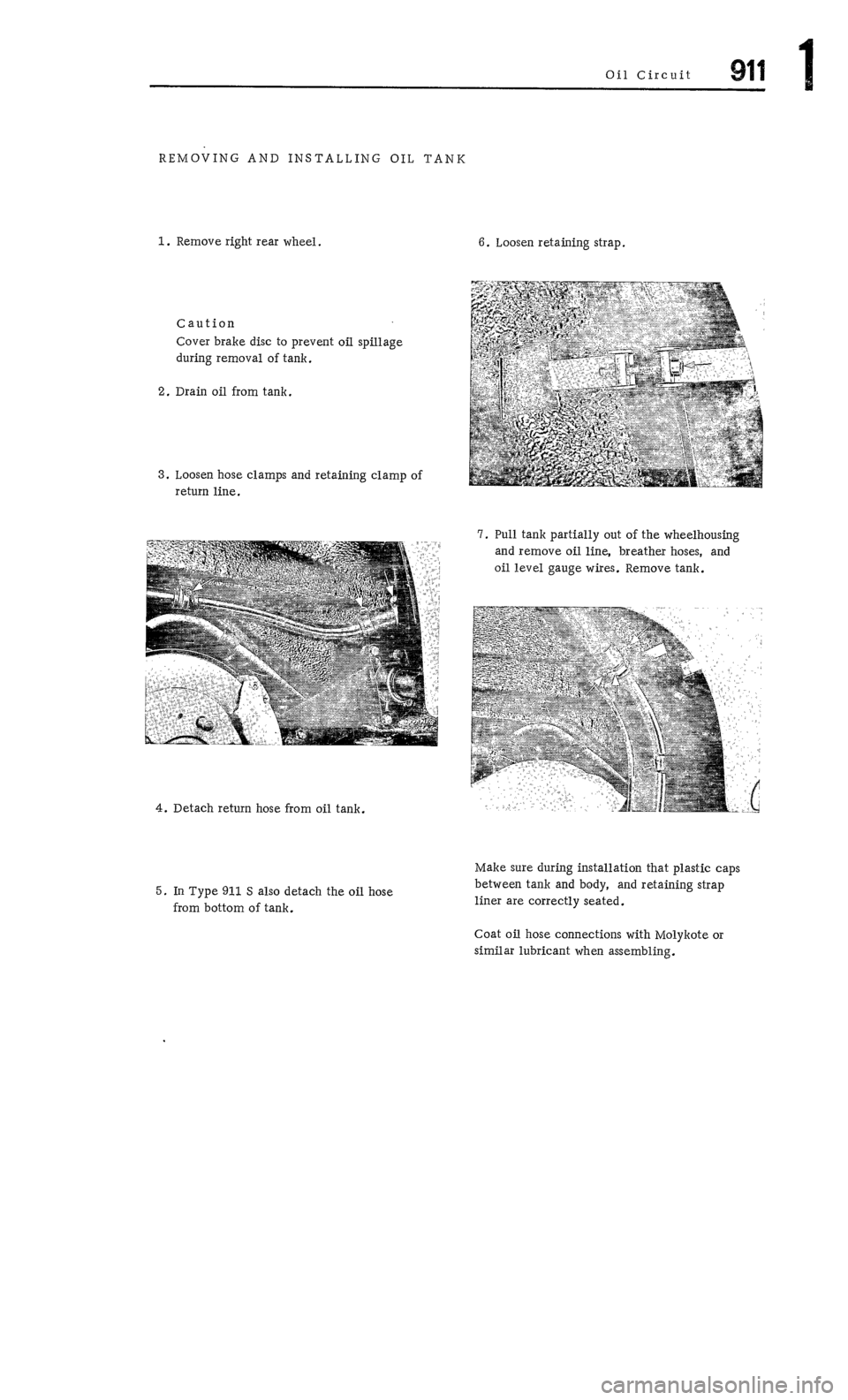 PORSCHE 911 1972 1.G  1 Manual PDF 