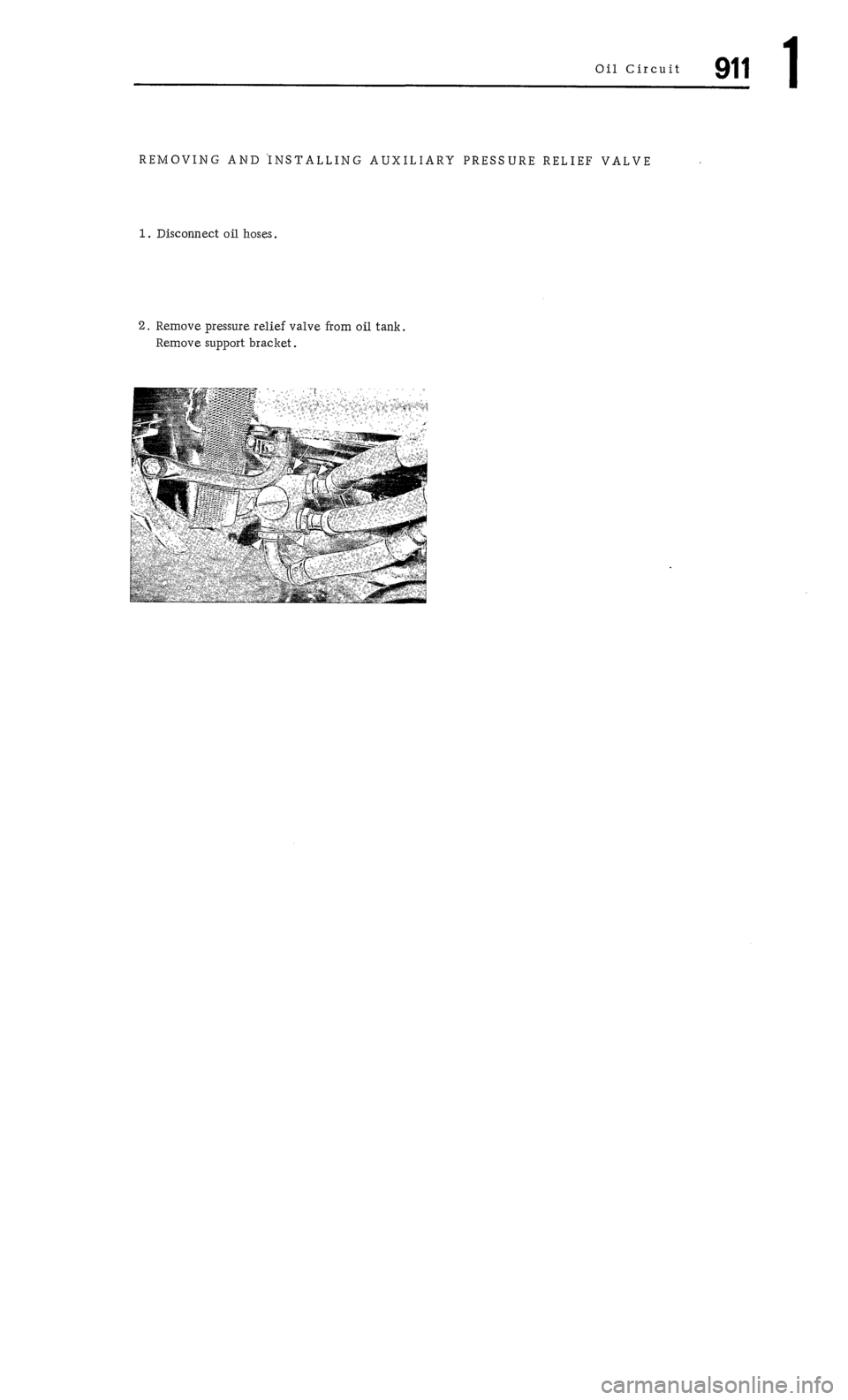 PORSCHE 911 1972 1.G  1 Manual PDF 