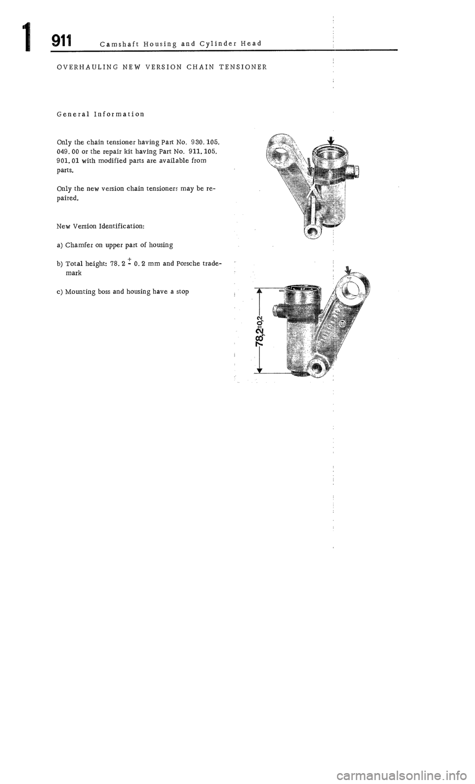 PORSCHE 911 1972 1.G 1 Owners Manual PORSCHE 911 1972 1.G 1 Owners Manual
