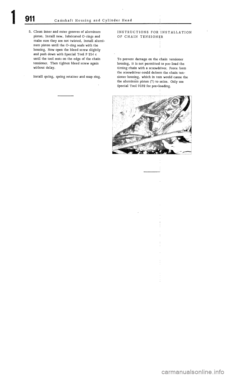 PORSCHE 911 1972 1.G 1 Owners Manual PORSCHE 911 1972 1.G 1 Owners Manual