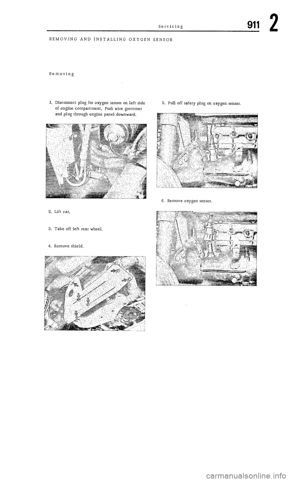 PORSCHE 911 1972 1.G Workshop Manual 2 
