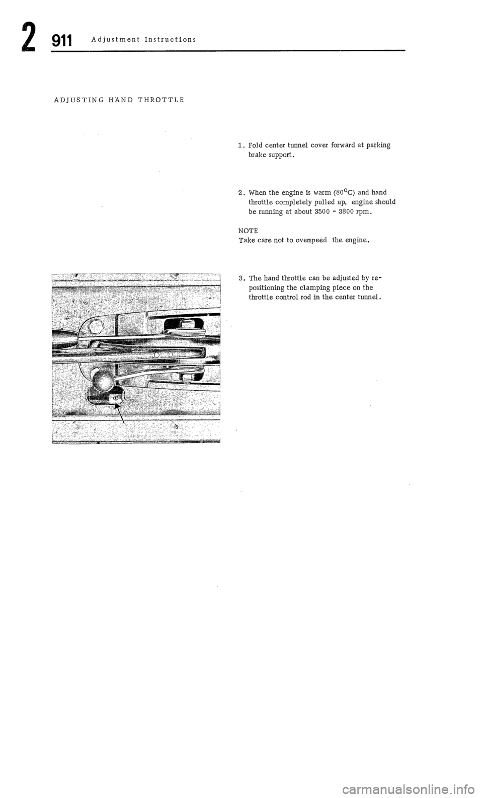 PORSCHE 911 1972 1.G Workshop Manual 2 