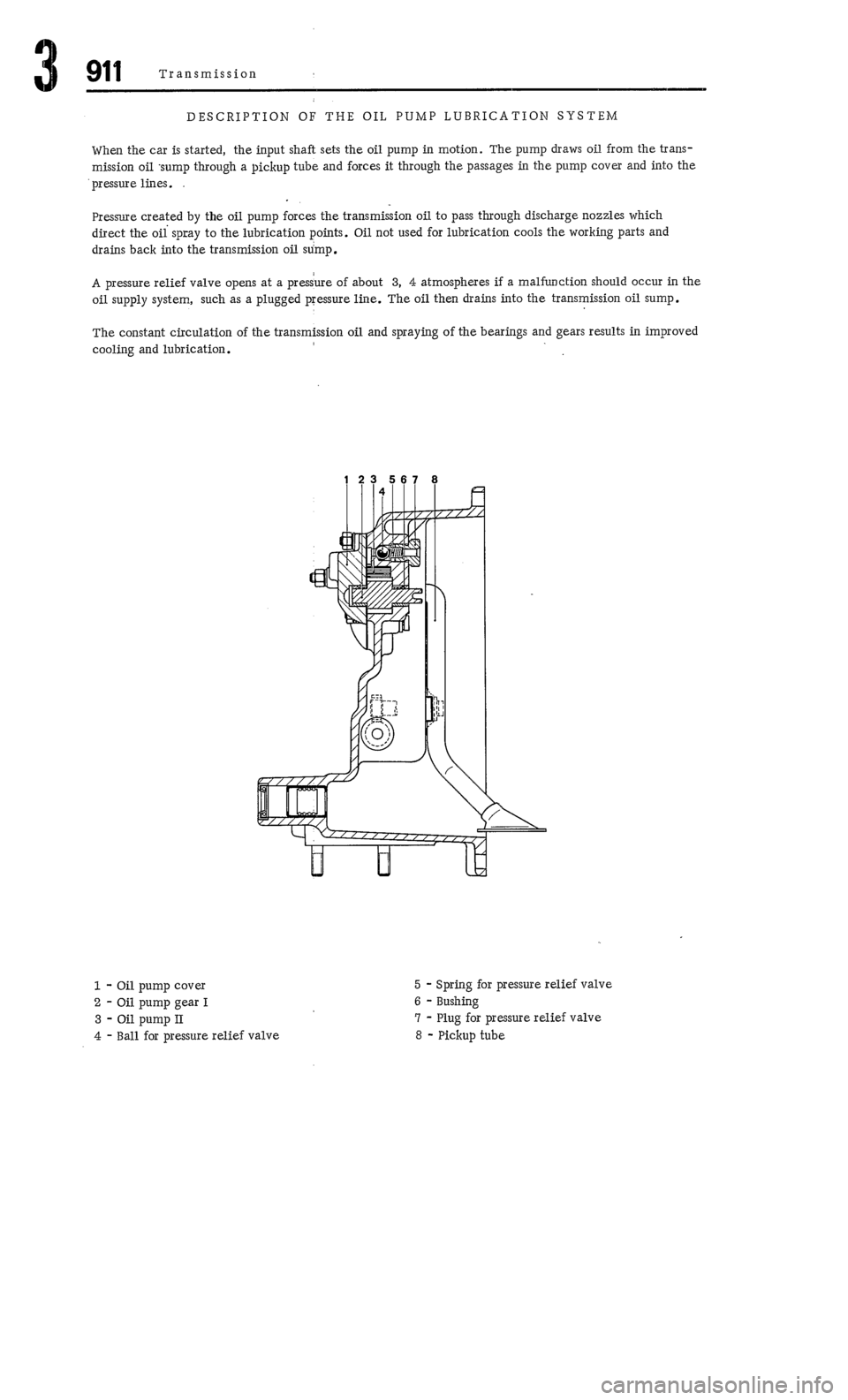 PORSCHE 911 1972 1.G Workshop Manual 2 PORSCHE 911 1972 1.G Workshop Manual 2