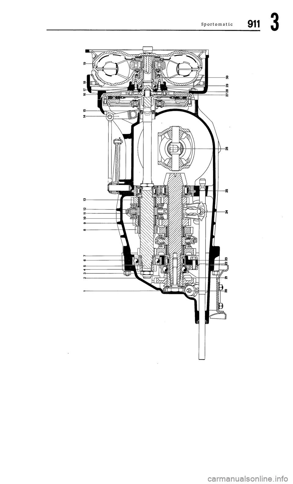 PORSCHE 911 1972 1.G Workshop Manual 2 