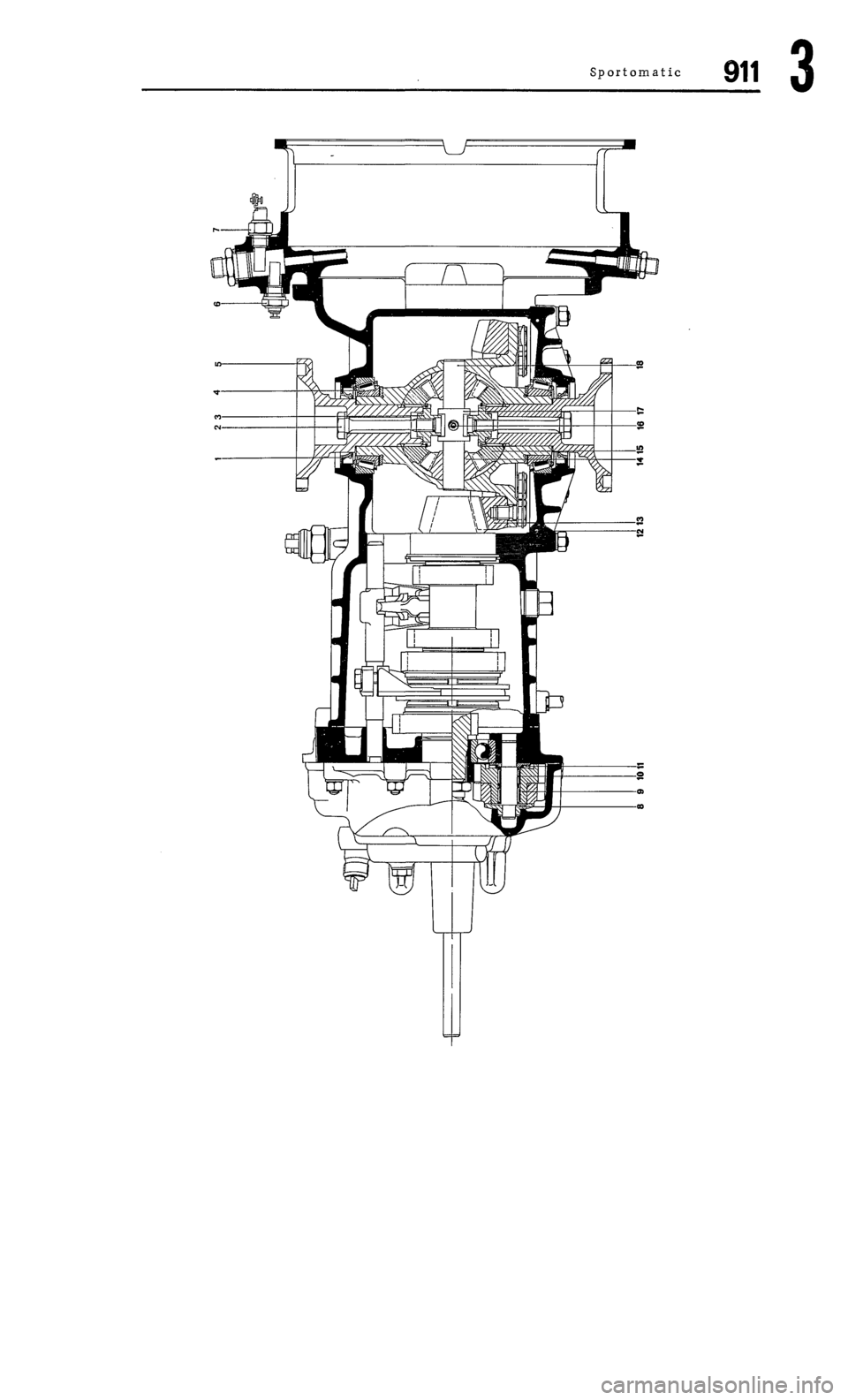 PORSCHE 911 1972 1.G Workshop Manual 2 