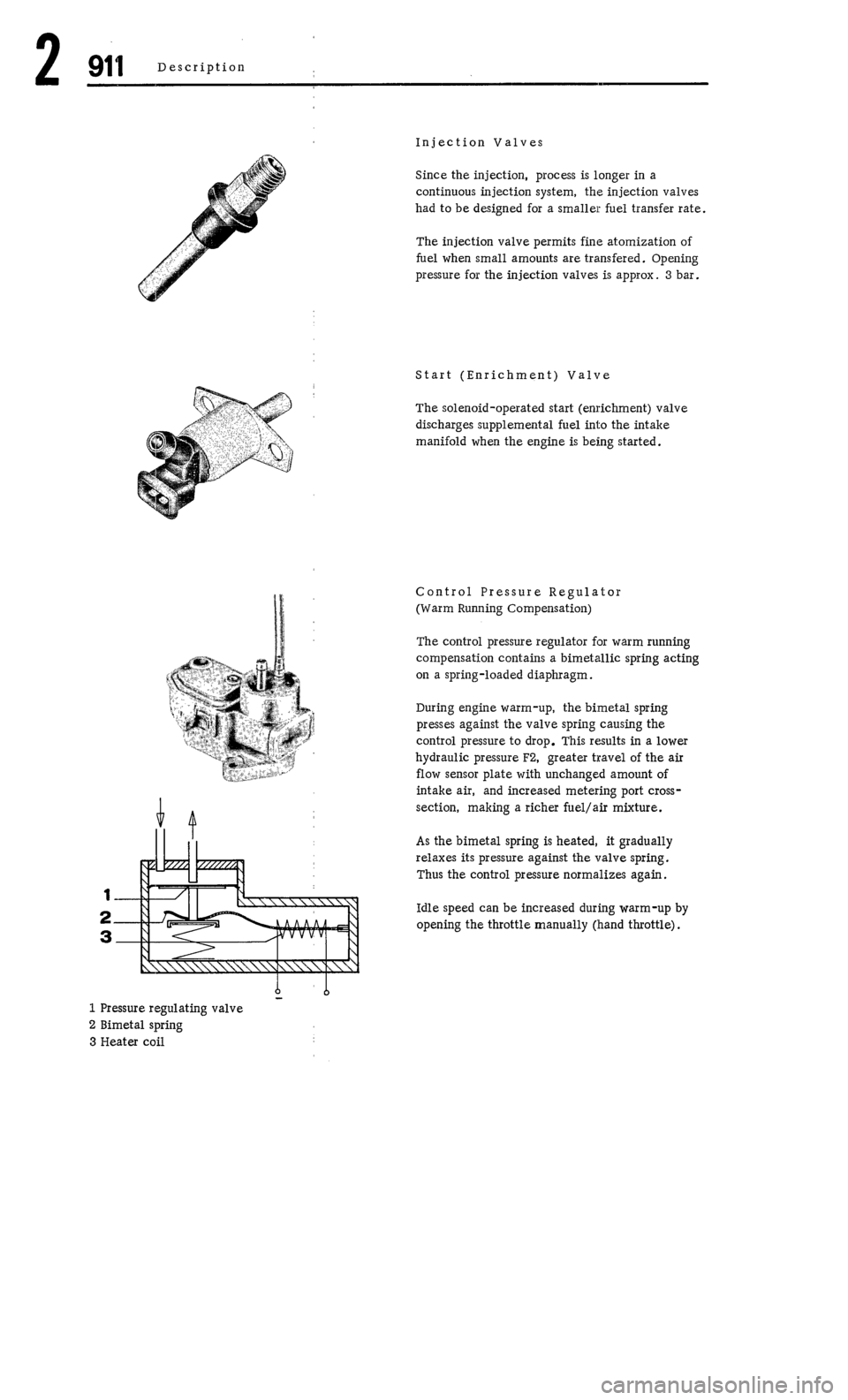 PORSCHE 911 1972 1.G  2 User Guide 