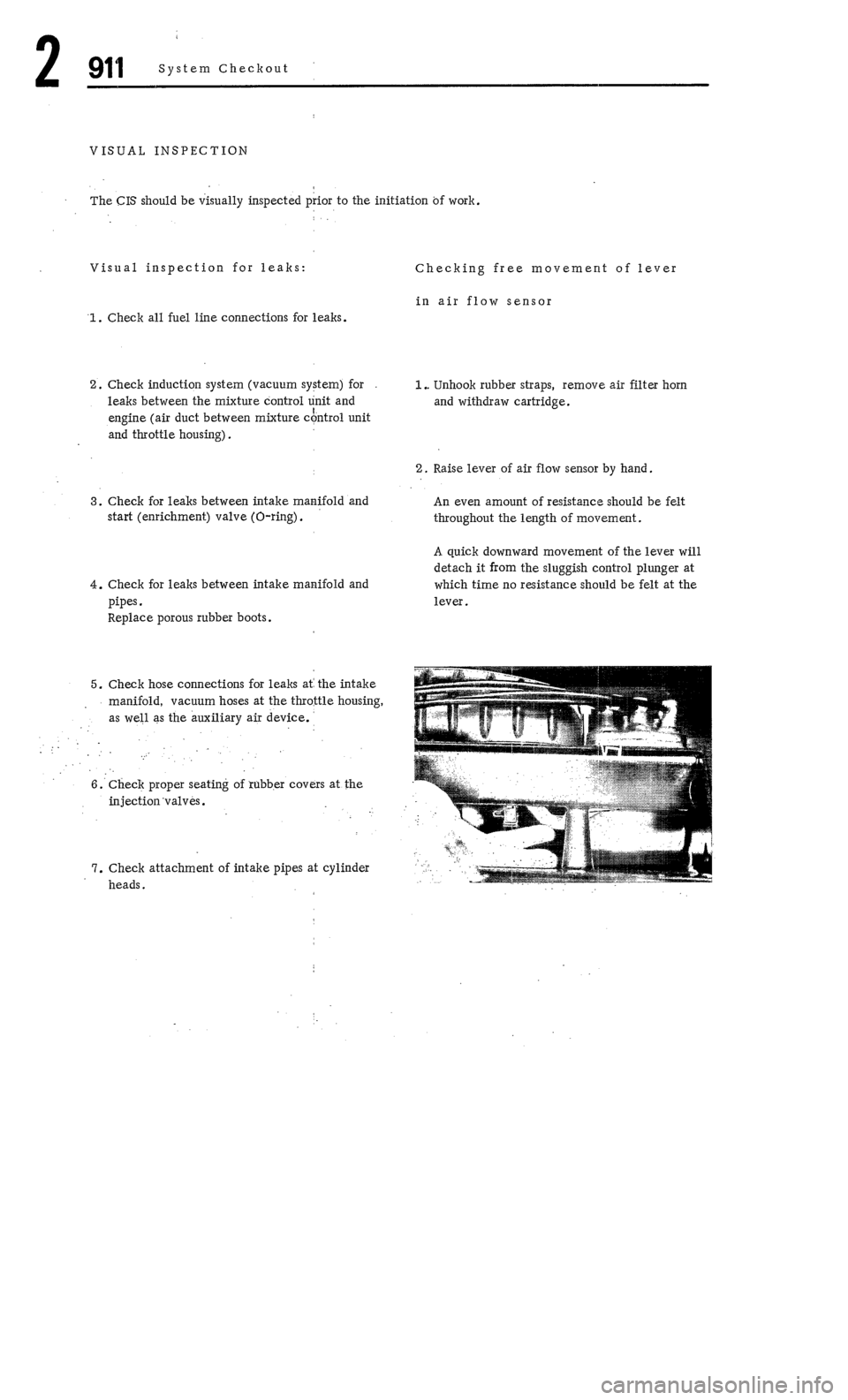 PORSCHE 911 1972 1.G  2 Owners Manual 