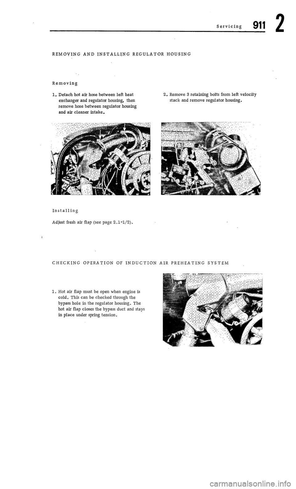 PORSCHE 911 1972 1.G  2 Repair Manual 