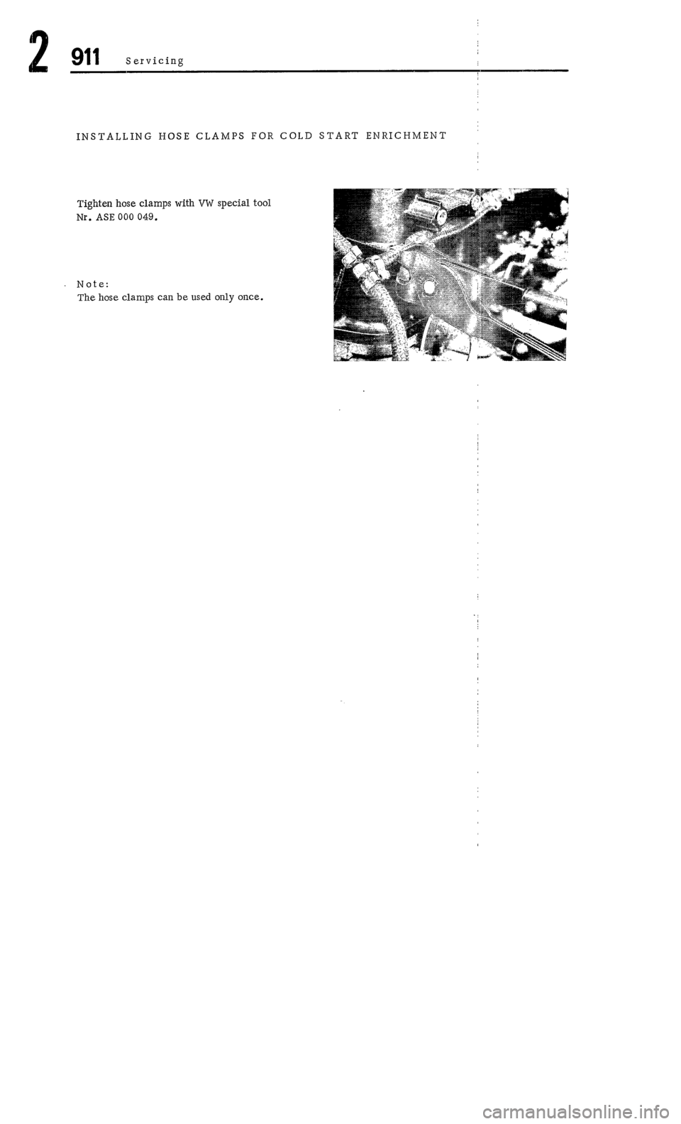 PORSCHE 911 1972 1.G  2 Repair Manual 