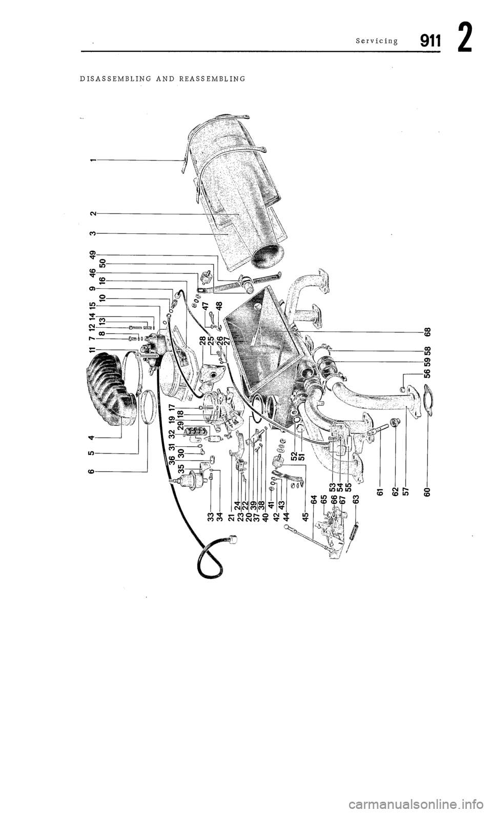 PORSCHE 911 1972 1.G  2 Repair Manual 
