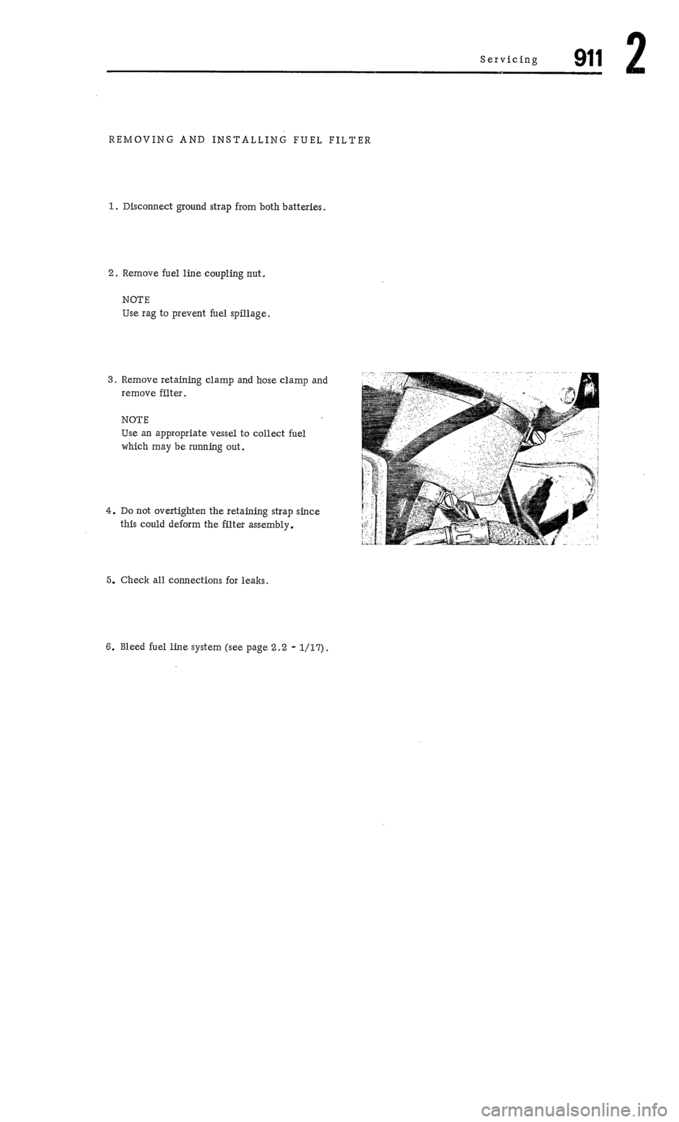 PORSCHE 911 1972 1.G  2 Manual PDF 