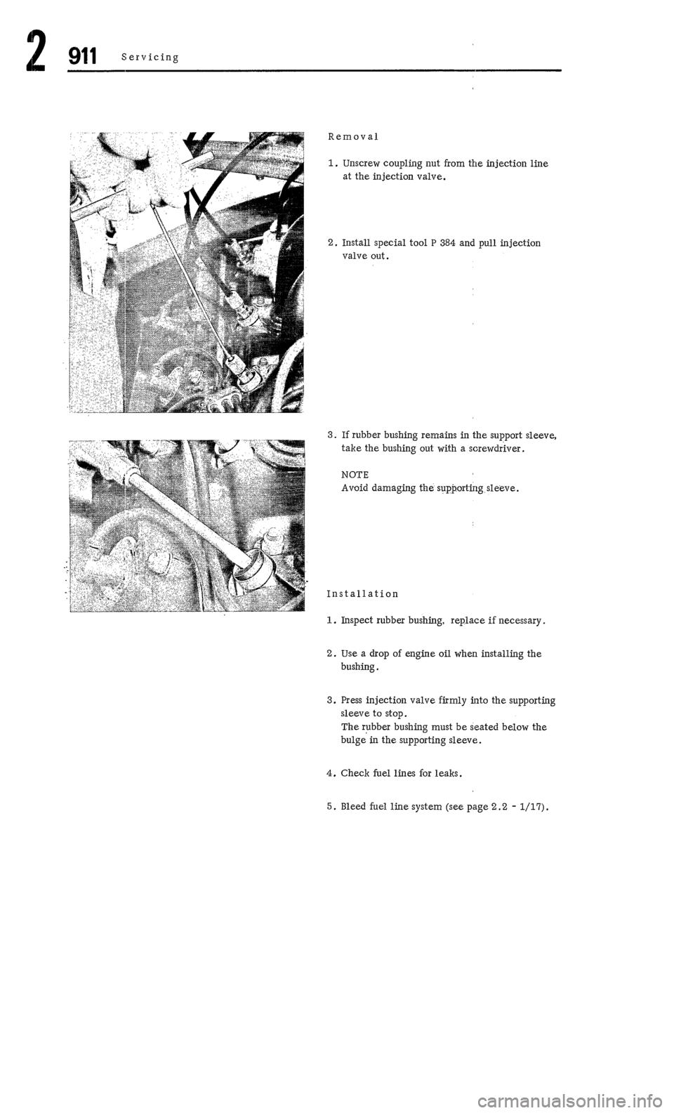 PORSCHE 911 1972 1.G  2 Manual PDF 