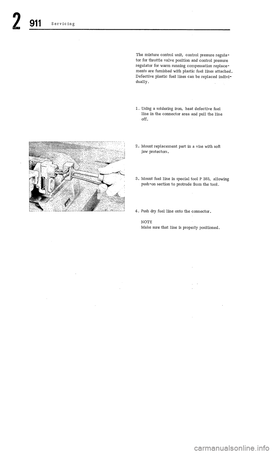PORSCHE 911 1972 1.G  2 Manual PDF 
