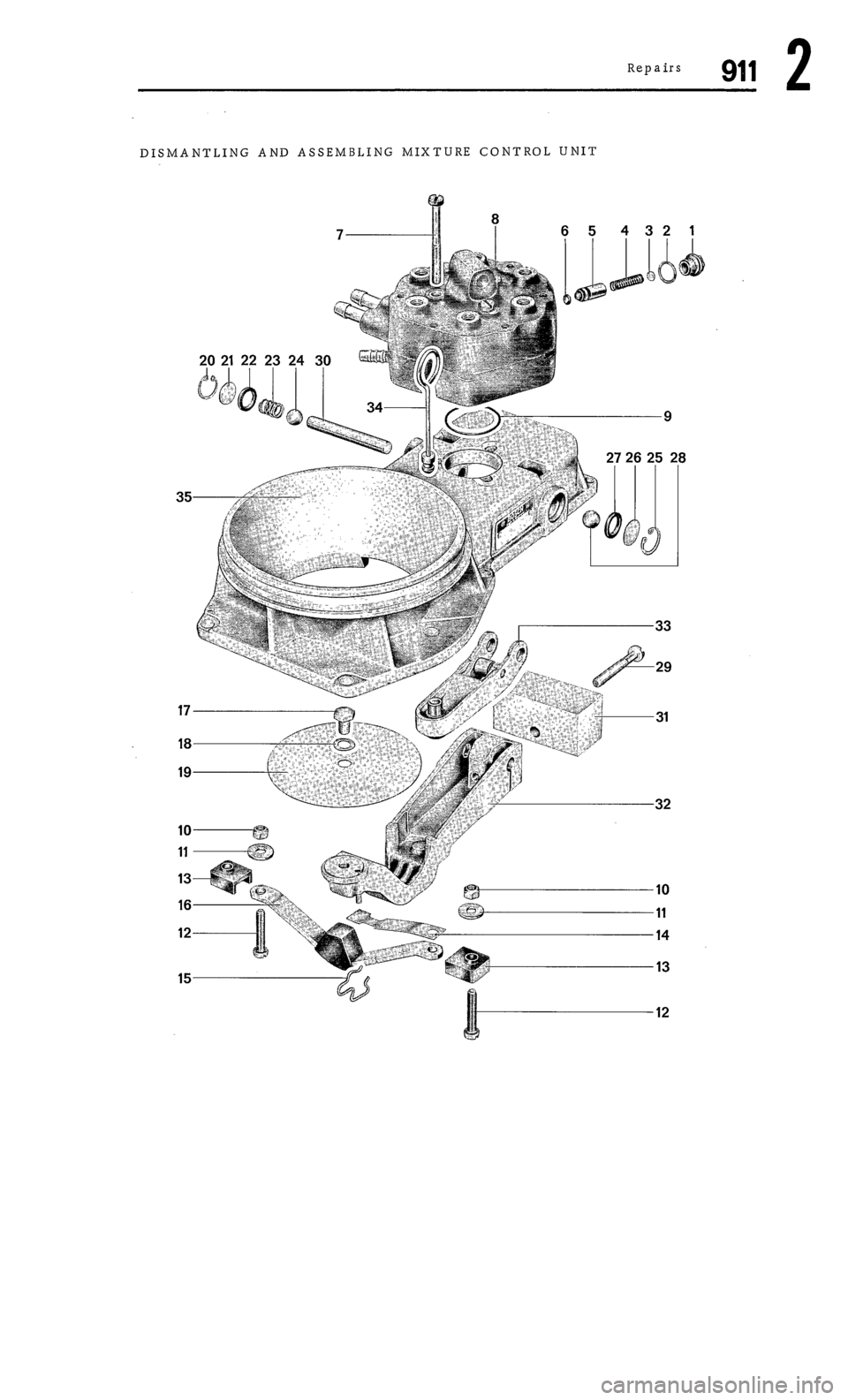 PORSCHE 911 1972 1.G  2 Manual PDF 