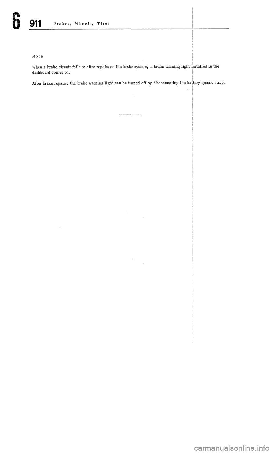 PORSCHE 911 1972 1.G Workshop Manual 4 PORSCHE 911 1972 1.G Workshop Manual 4