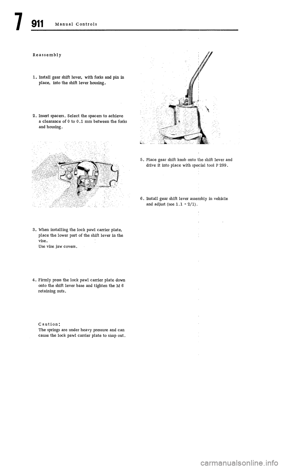 PORSCHE 911 1972 1.G Workshop Manual 4 PORSCHE 911 1972 1.G Workshop Manual 4