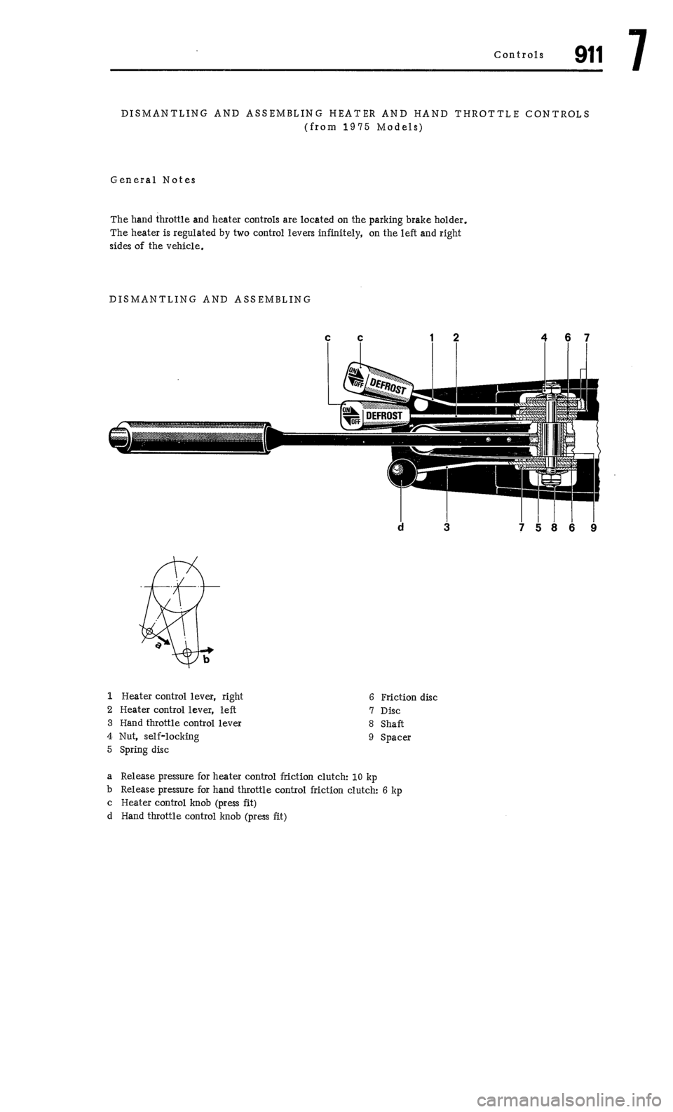 PORSCHE 911 1972 1.G Workshop Manual 4 PORSCHE 911 1972 1.G Workshop Manual 4