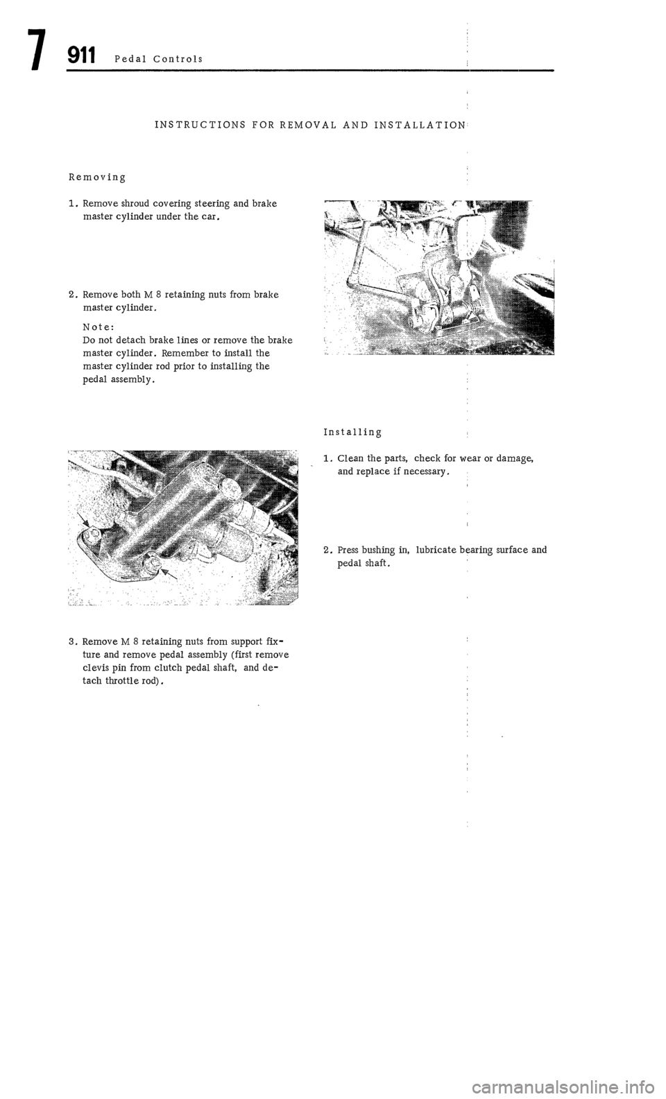 PORSCHE 911 1972 1.G Workshop Manual 4 PORSCHE 911 1972 1.G Workshop Manual 4