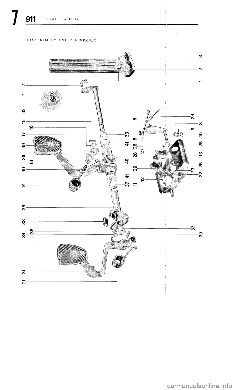 PORSCHE 911 1972 1.G Workshop Manual 4 