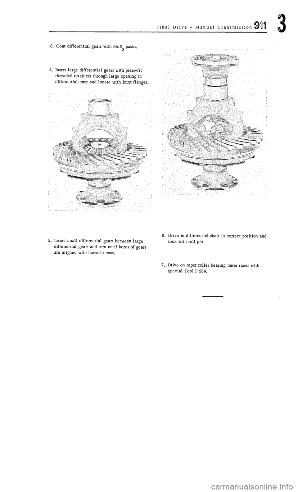 PORSCHE 911 1972 1.G  4 User Guide 