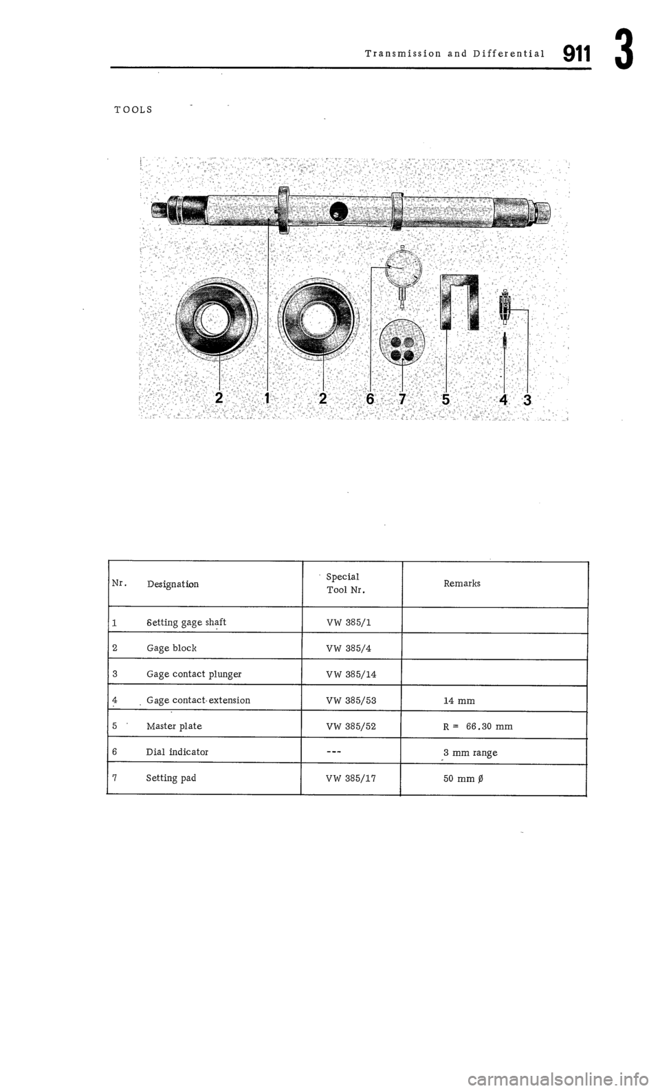 PORSCHE 911 1972 1.G  4 Owners Manual 