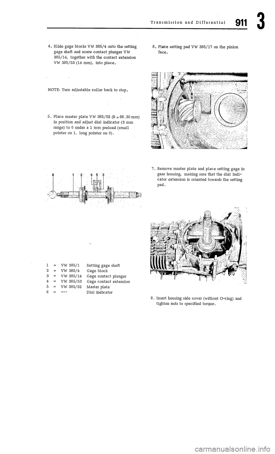 PORSCHE 911 1972 1.G  4 Owners Guide 