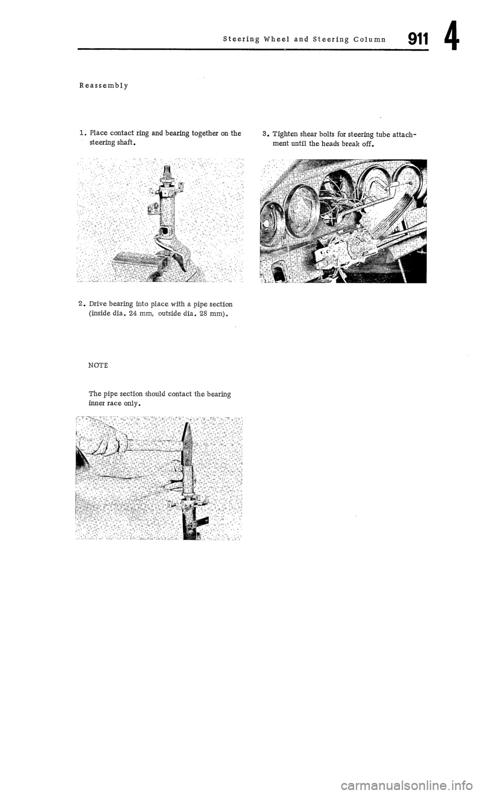 PORSCHE 911 1972 1.G 4 Repair Manual PORSCHE 911 1972 1.G 4 Repair Manual