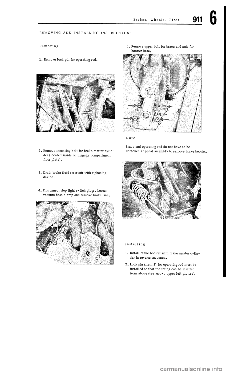 PORSCHE 911 1972 1.G 4 Owners Manual PORSCHE 911 1972 1.G 4 Owners Manual