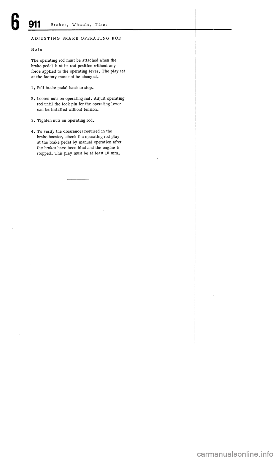 PORSCHE 911 1972 1.G 4 Owners Manual PORSCHE 911 1972 1.G 4 Owners Manual