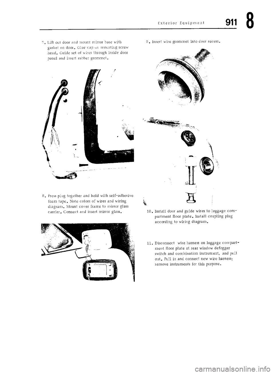 PORSCHE 911 1972 1.G Workshop Manual 5 PORSCHE 911 1972 1.G Workshop Manual 5
