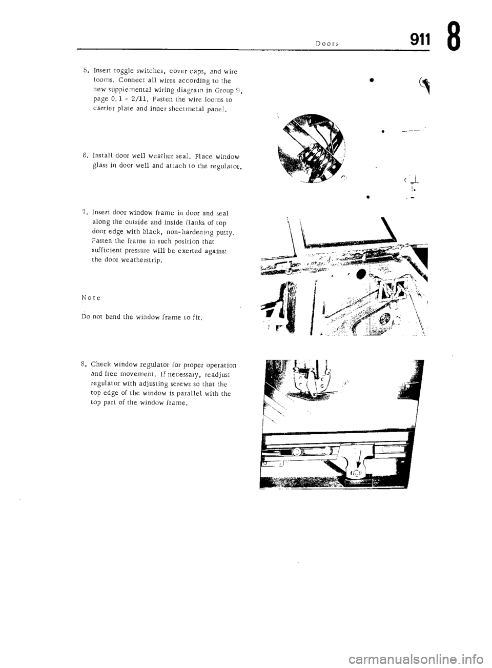 PORSCHE 911 1972 1.G 5 Owners Guide PORSCHE 911 1972 1.G 5 Owners Guide