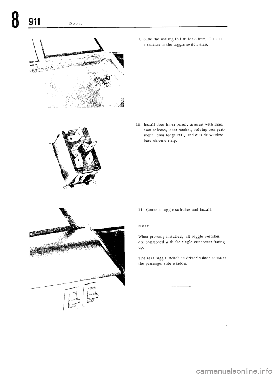 PORSCHE 911 1972 1.G 5 Owners Guide PORSCHE 911 1972 1.G 5 Owners Guide