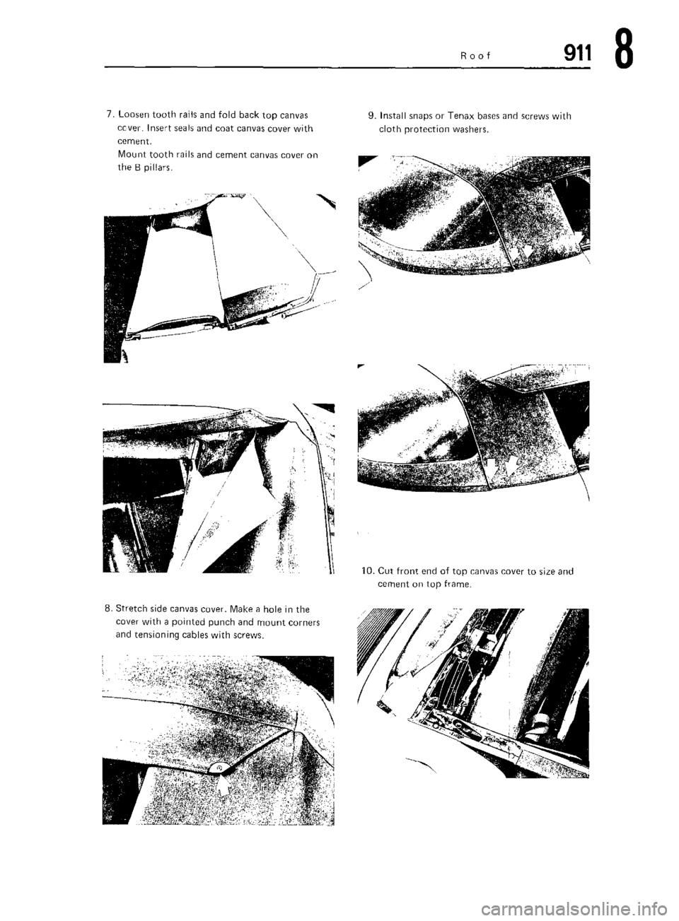 PORSCHE 911 1972 1.G 5 Repair Manual PORSCHE 911 1972 1.G 5 Repair Manual