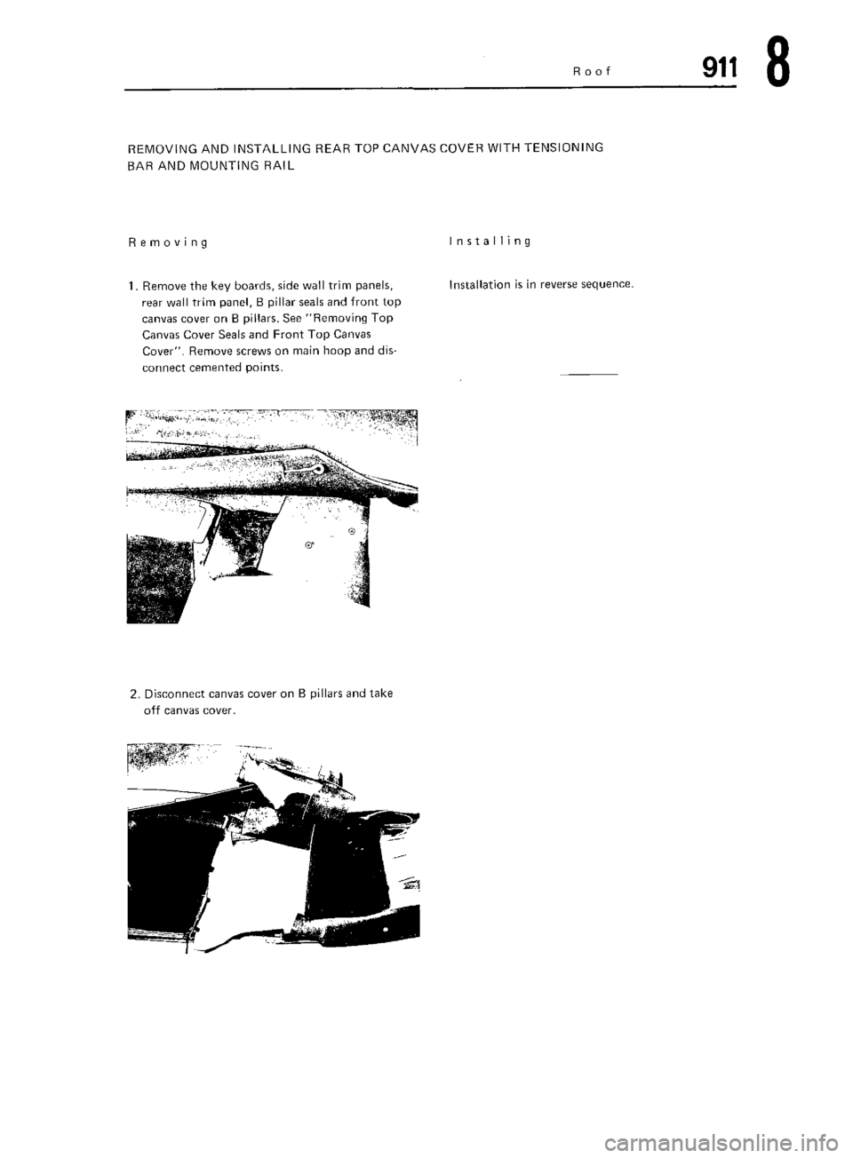 PORSCHE 911 1972 1.G 5 Repair Manual PORSCHE 911 1972 1.G 5 Repair Manual