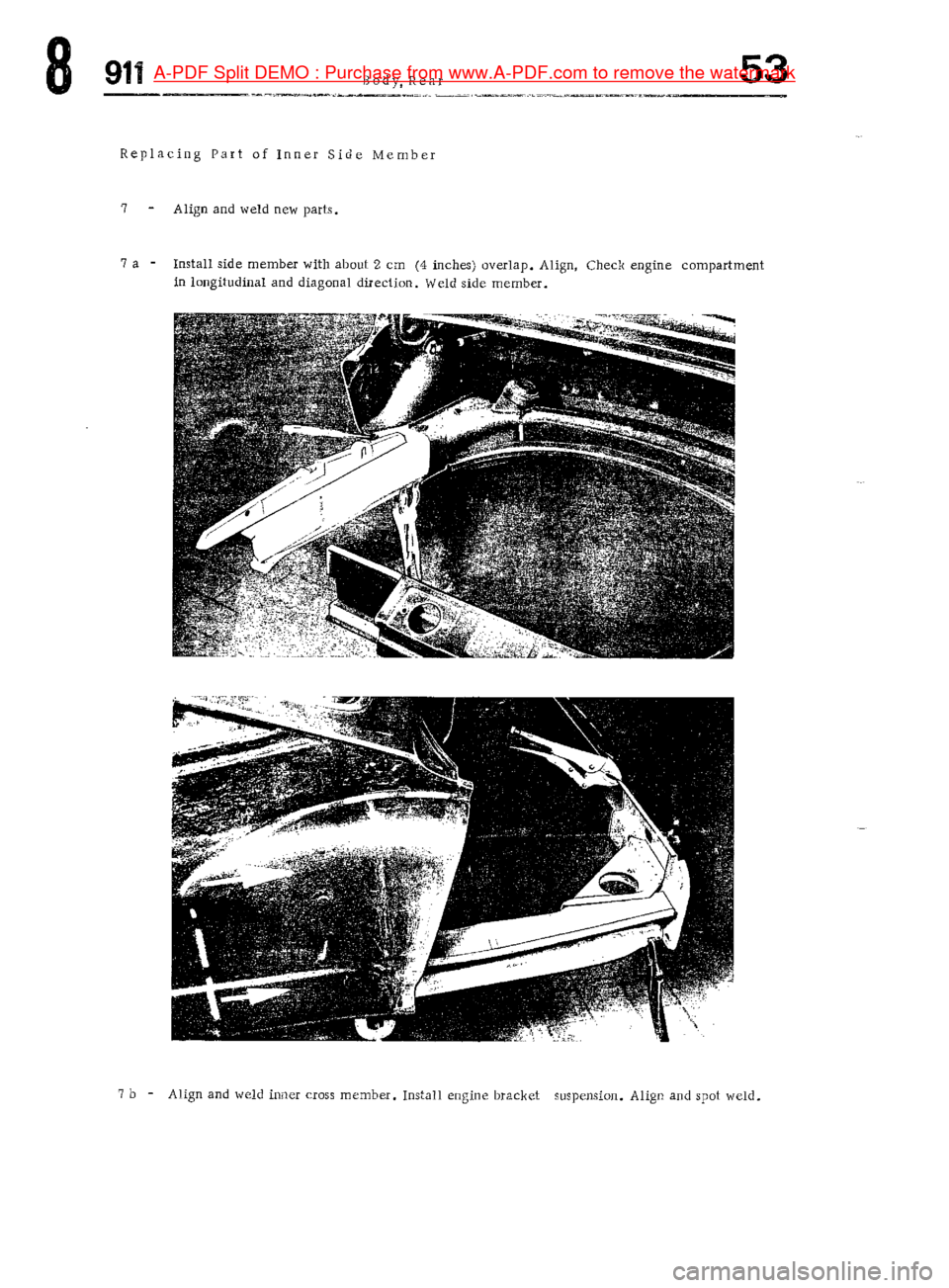 PORSCHE 911 1972 1.G Workshop Manual 6  A-PDF Split DEMO : Purchase from www.A-PDF.com to remove the watermark 