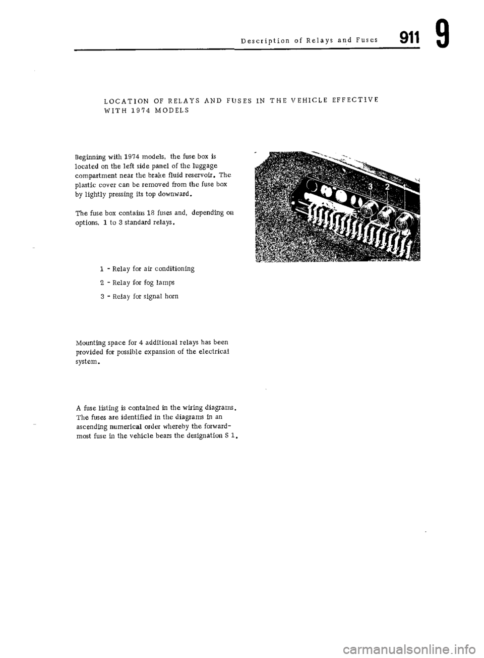 PORSCHE 911 1972 1.G Workshop Manual 6 PORSCHE 911 1972 1.G Workshop Manual 6