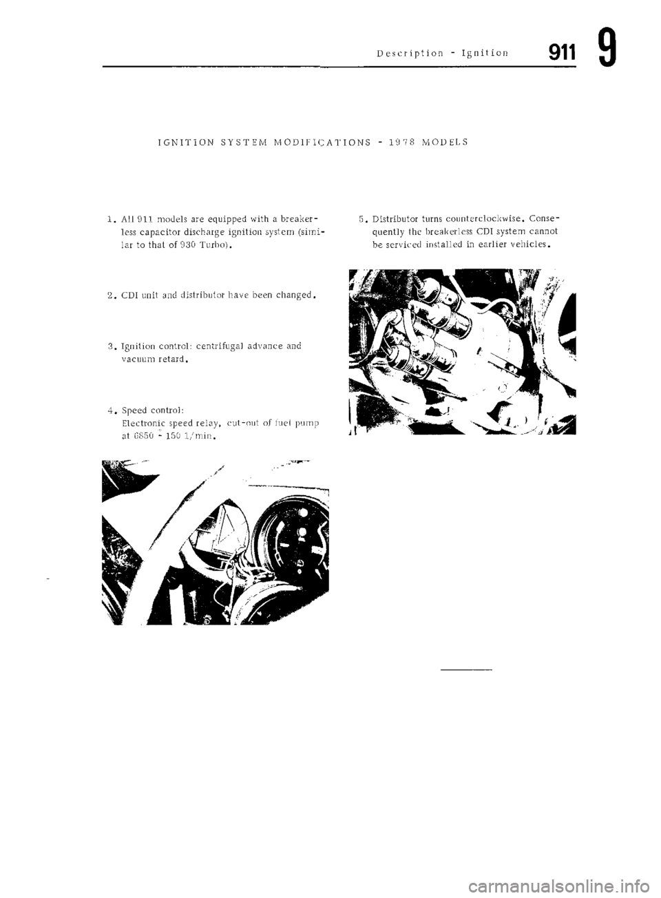 PORSCHE 911 1972 1.G Workshop Manual 6 PORSCHE 911 1972 1.G Workshop Manual 6