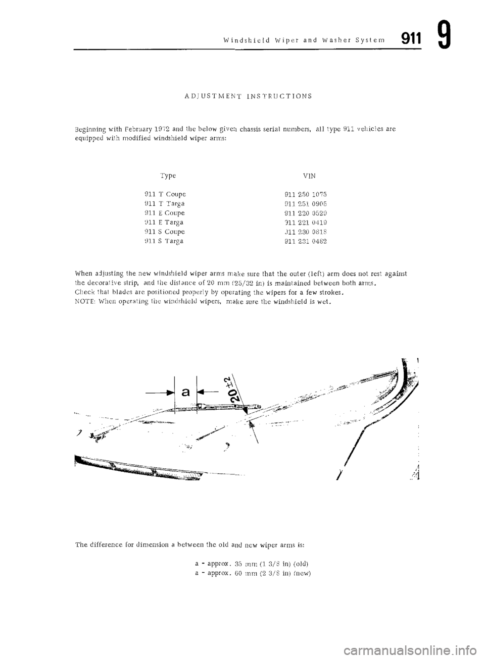PORSCHE 911 1972 1.G Workshop Manual 6 
