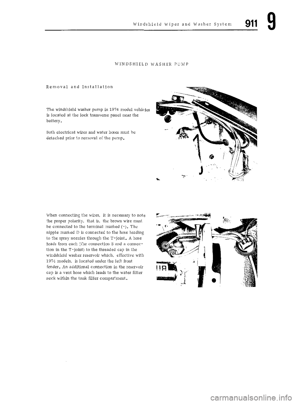 PORSCHE 911 1972 1.G Workshop Manual 6 