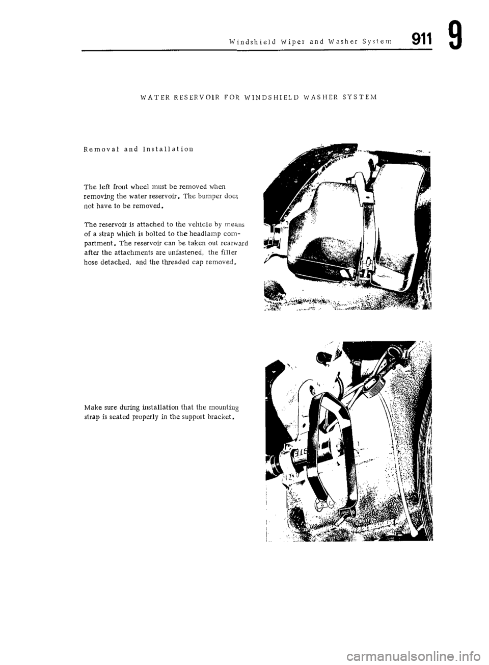 PORSCHE 911 1972 1.G Workshop Manual 6 