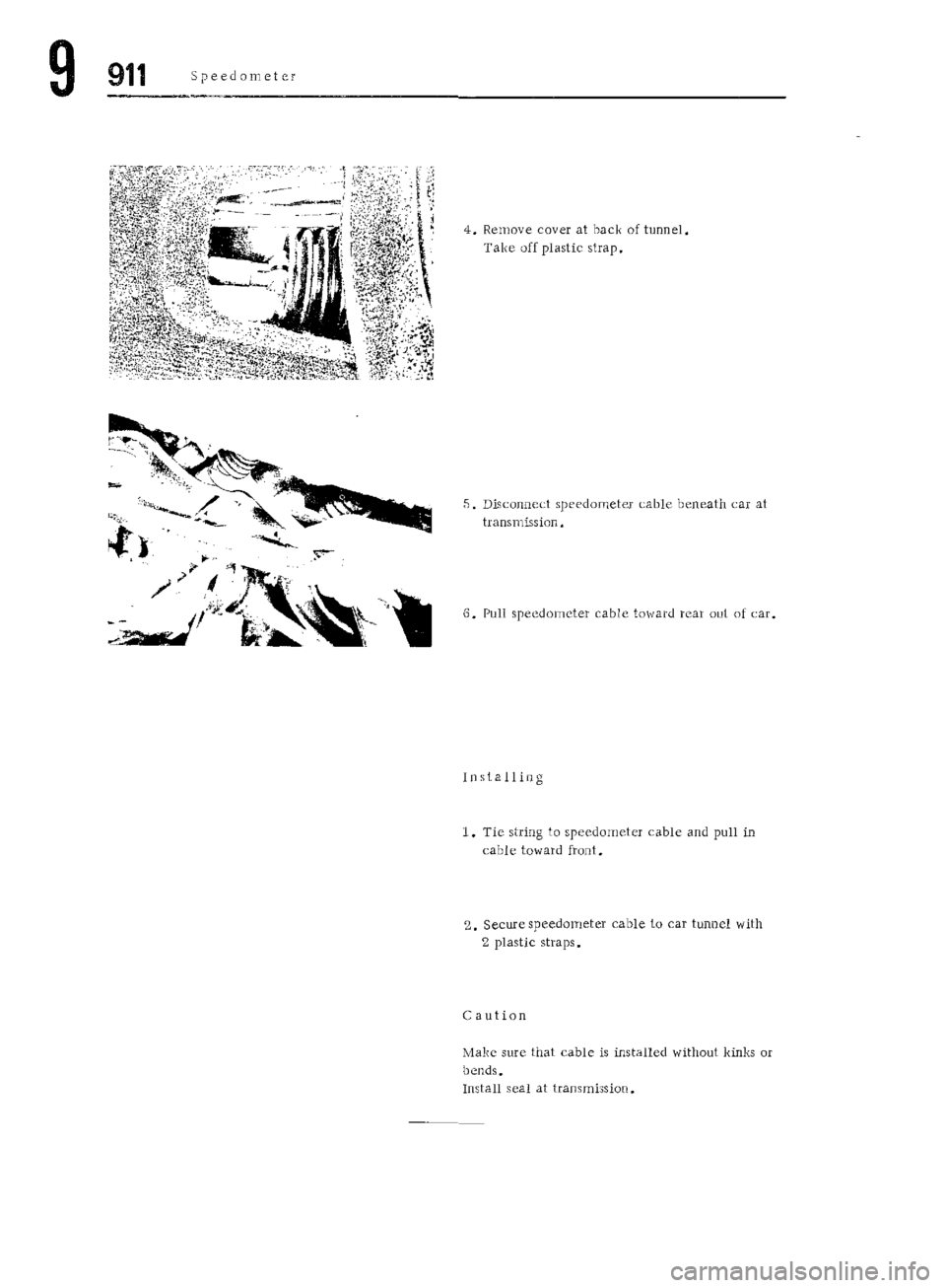 PORSCHE 911 1972 1.G Workshop Manual 6 