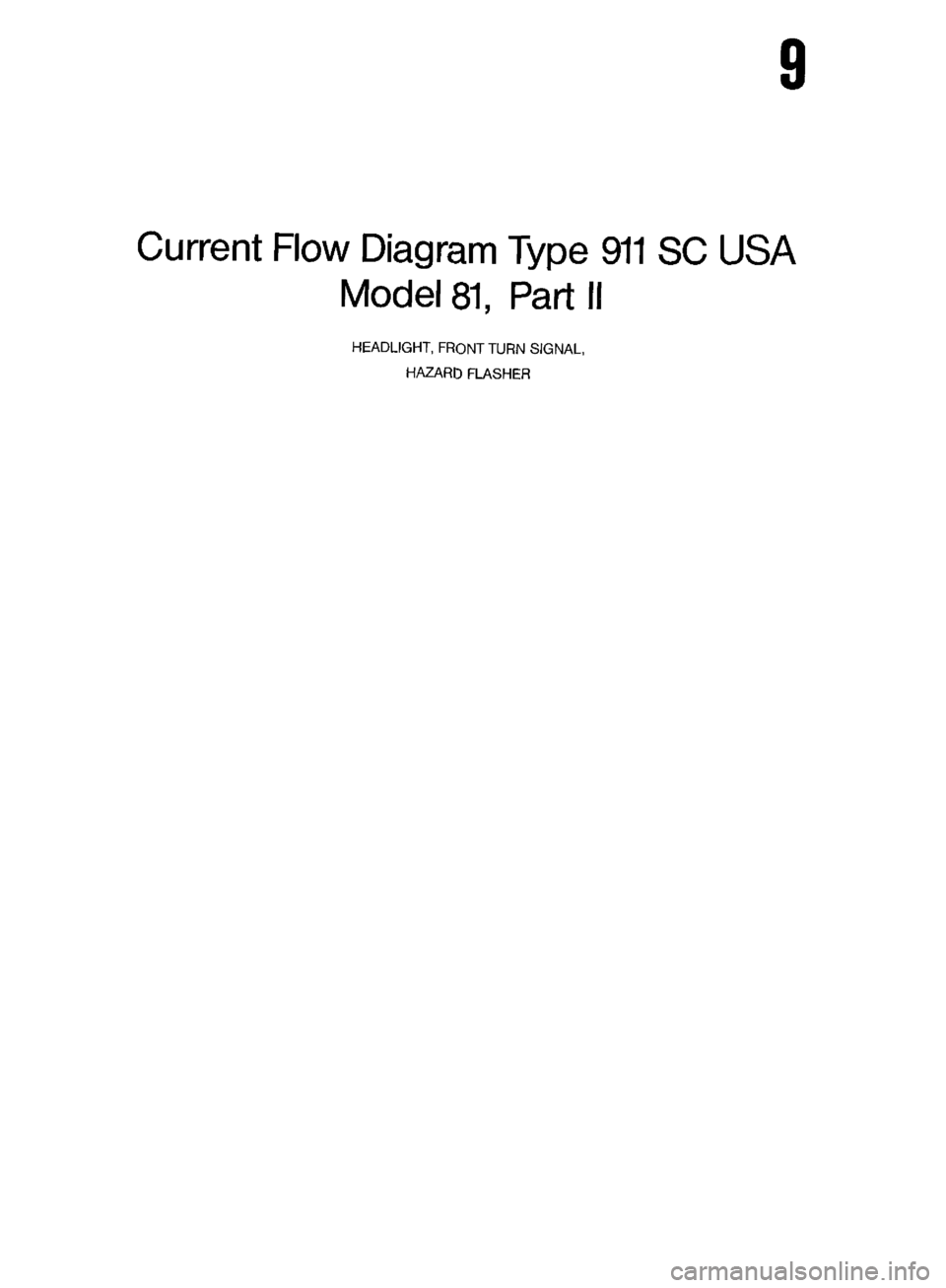 PORSCHE 911 1972 1.G 6 Manual Online PORSCHE 911 1972 1.G 6 Manual Online