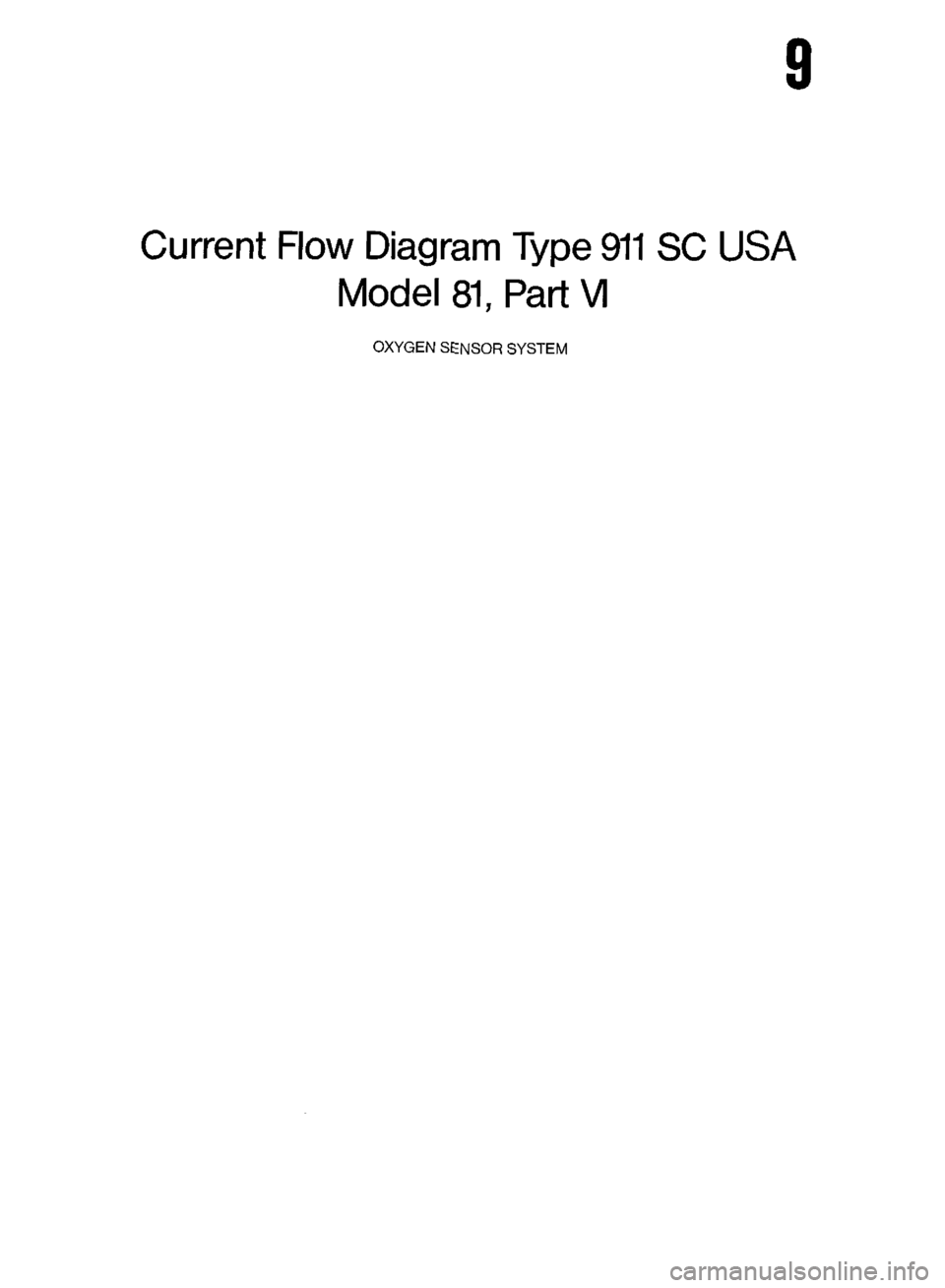 PORSCHE 911 1972 1.G 6 Owners Manual PORSCHE 911 1972 1.G 6 Owners Manual