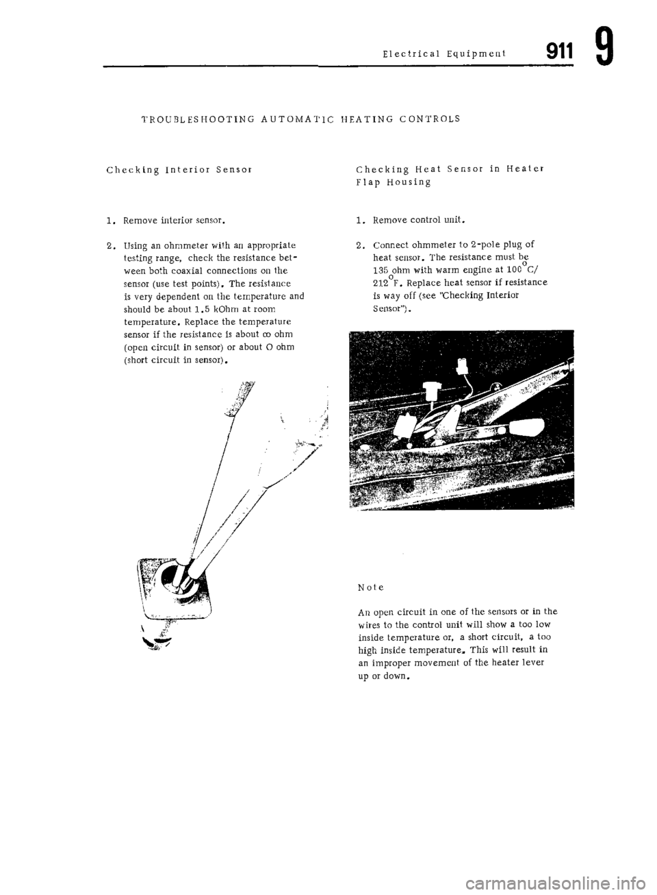 PORSCHE 911 1972 1.G 7 Owners Manual PORSCHE 911 1972 1.G 7 Owners Manual