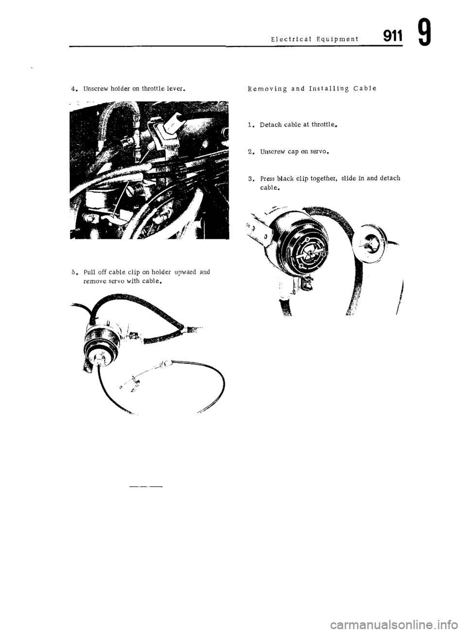 PORSCHE 911 1972 1.G 7 Owners Manual PORSCHE 911 1972 1.G 7 Owners Manual